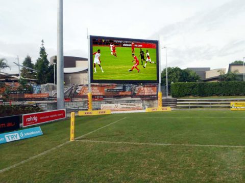 Football field LED display