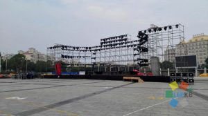 LED display structure