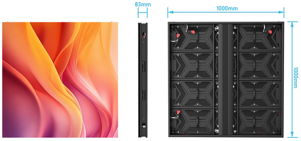 Outdoor Front Service LED Display