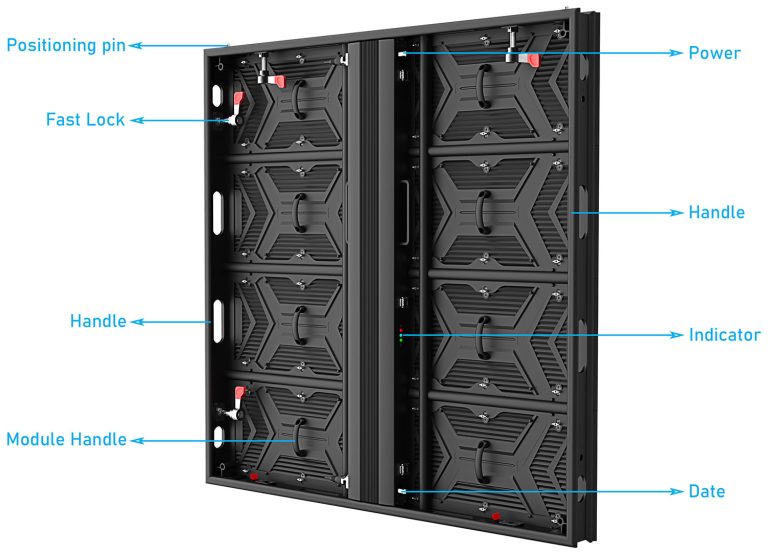 Front Service LED Display
