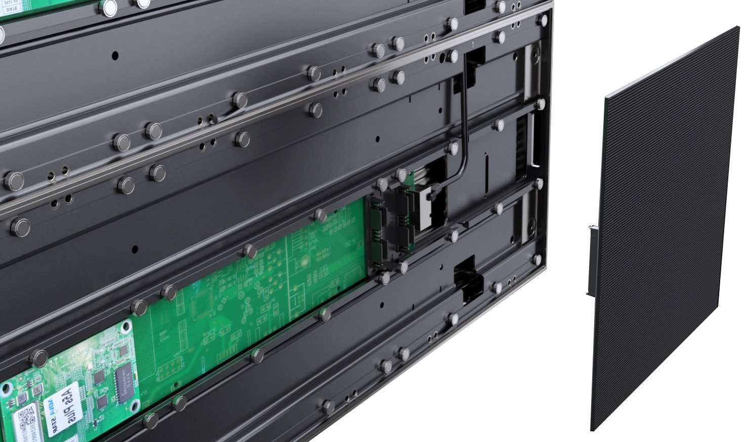 Front service LED Display
