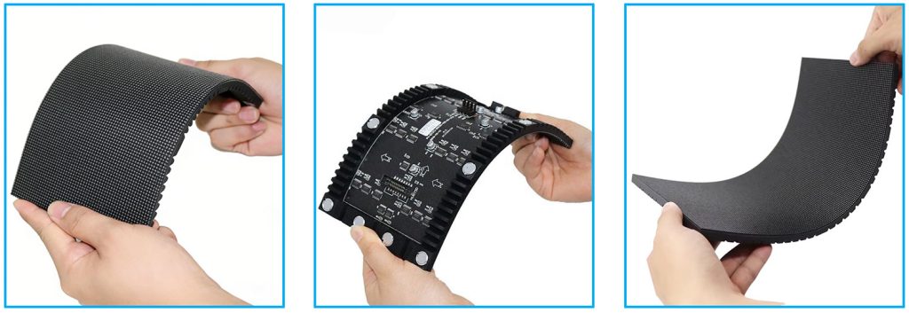 Flexible LED display