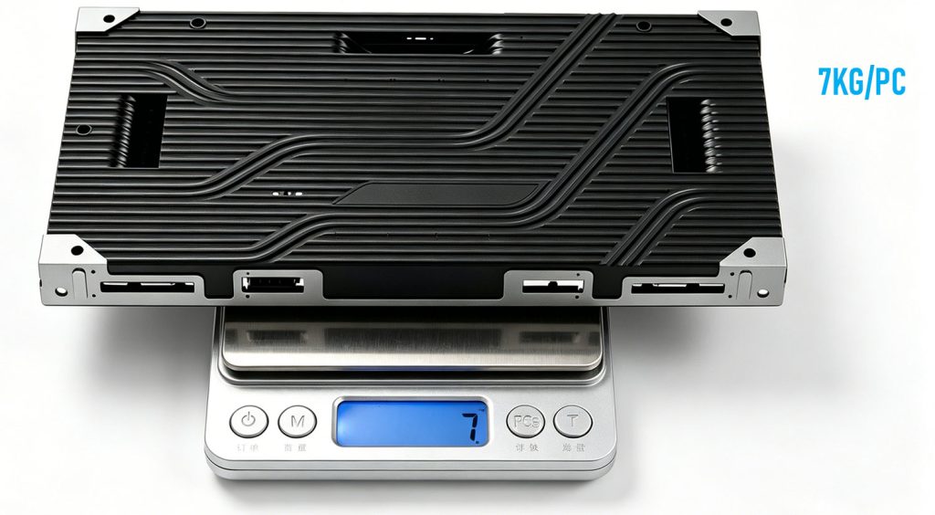 Light weight LED display
