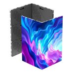 Videowall led ad angolo retto