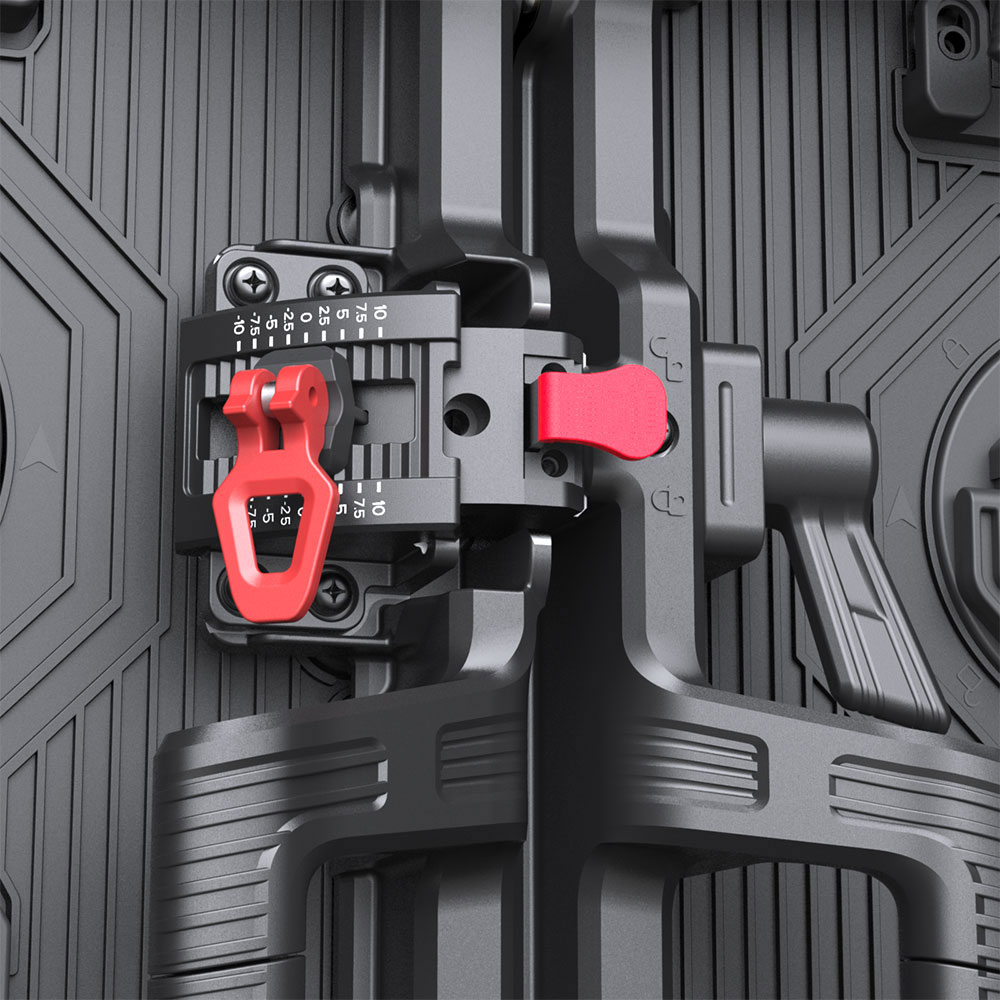 Curved lock for LED display