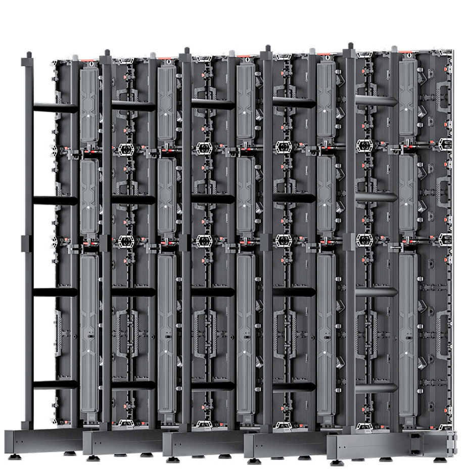 Floor mounting LED screen