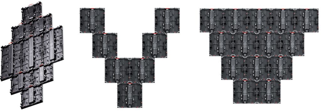 Irregular LED display