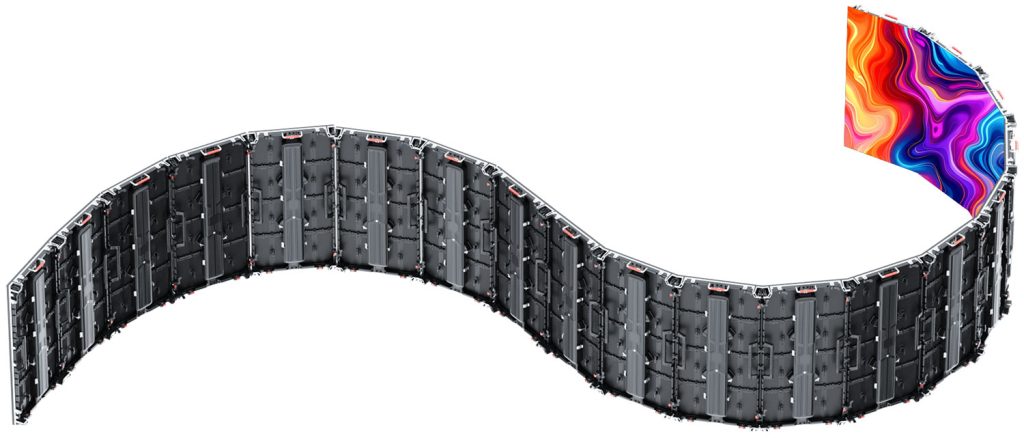 Curved LED Screen