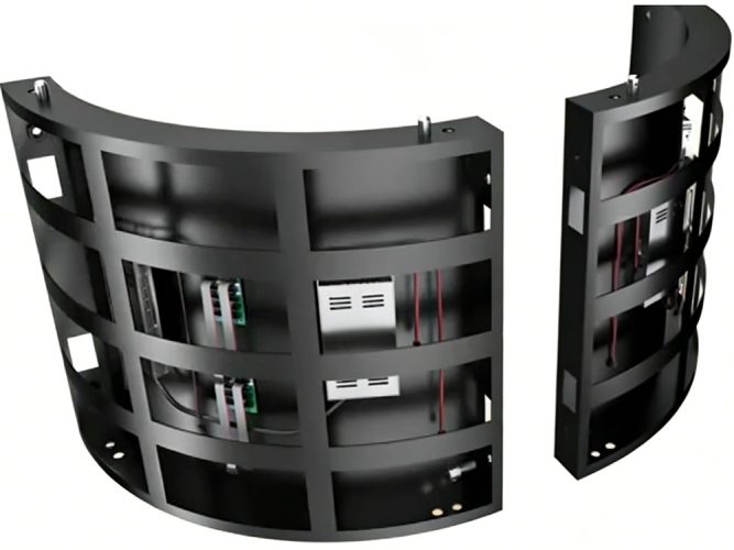 Curved Screen cabinet