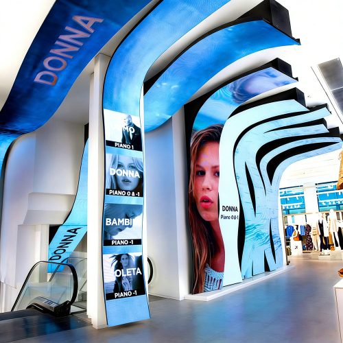 Soft LED display