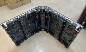 Curved LED display
